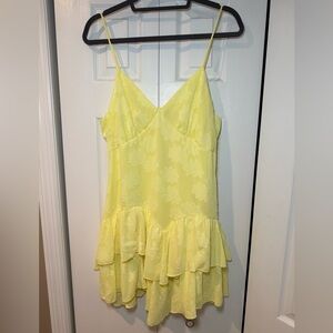 Wild Fable Sunny Yellow Floral Dress
